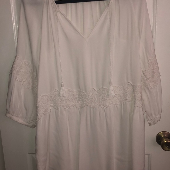 Joie Silk Embroidered Dress - Picture 3 of 3